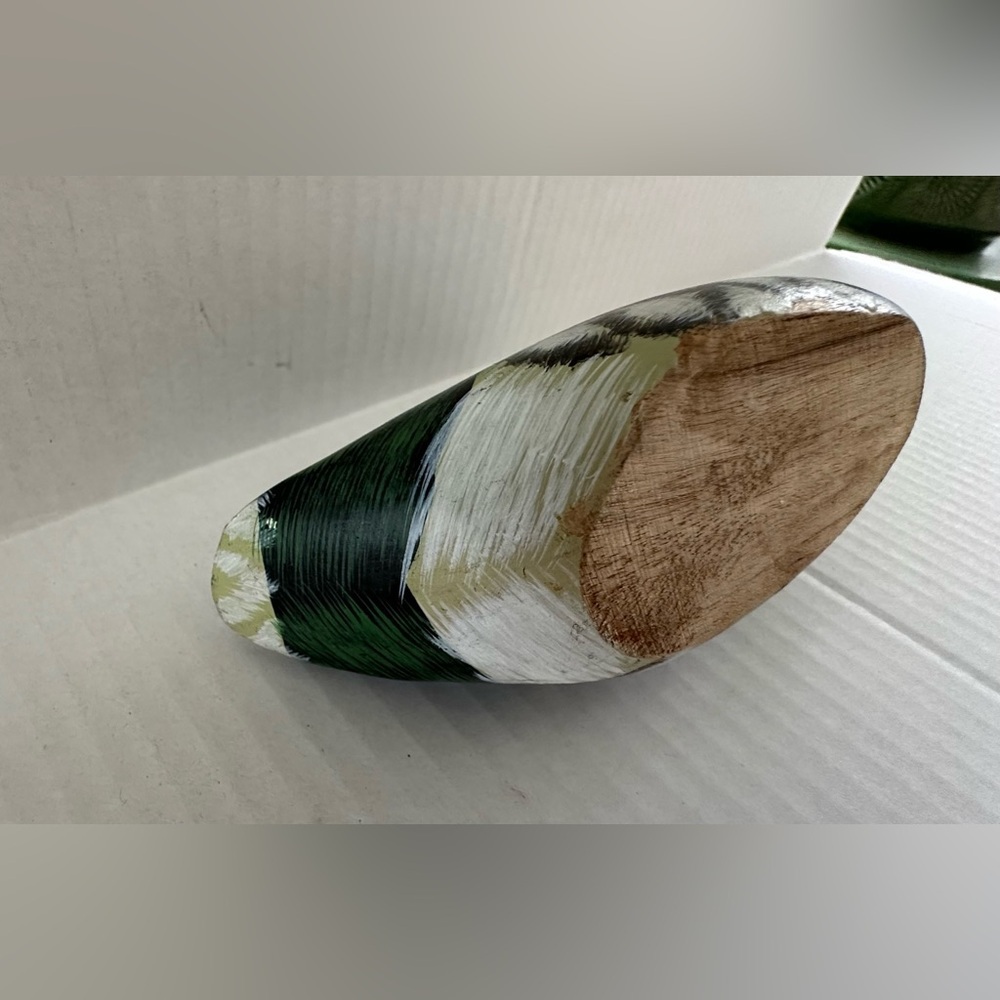 Handcrafted Wooden Duck Figurine - Picture 11 of 14